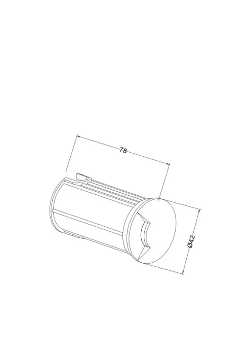 Тротуарный светильник Maytoni O044DL-L1S3K