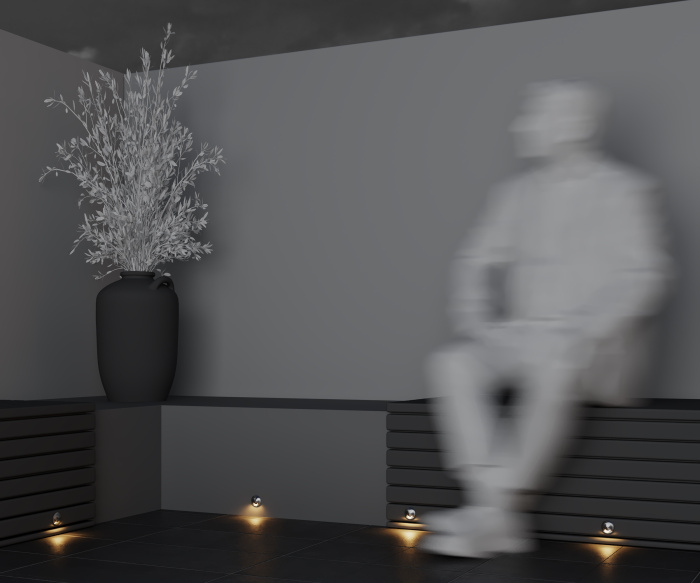 Тротуарный светильник Maytoni Flash O044DL-L1S3K