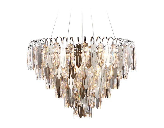 Подвесная люстра с хрусталем Ambrella light TR5257