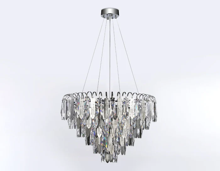 Подвесная люстра с хрусталем Ambrella light TR5257