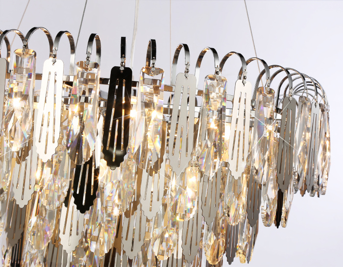 Подвесная люстра с хрусталем Ambrella light TR5257