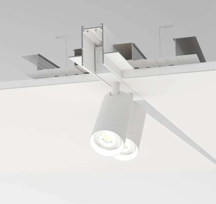 Шинопровод Denkirs SMART HIDE TR2012-WH