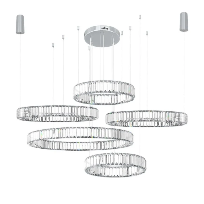 Подвесной светильник Loft it Crystal ring 10135/5 Chrome