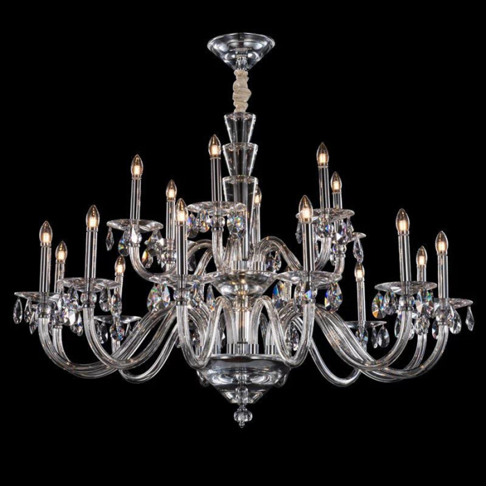 Подвесная люстра L'Arte Luce Luxury Roccaforte L58318.18 с элементами из хрусталя