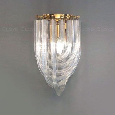 Бра Cloyd MEBIUS-B W1 / выс. 36 см - золото (арт.20294)