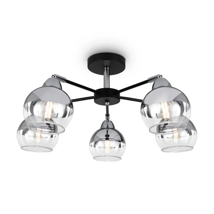 Люстра на штанге Freya Jasper FR5225PL-05B