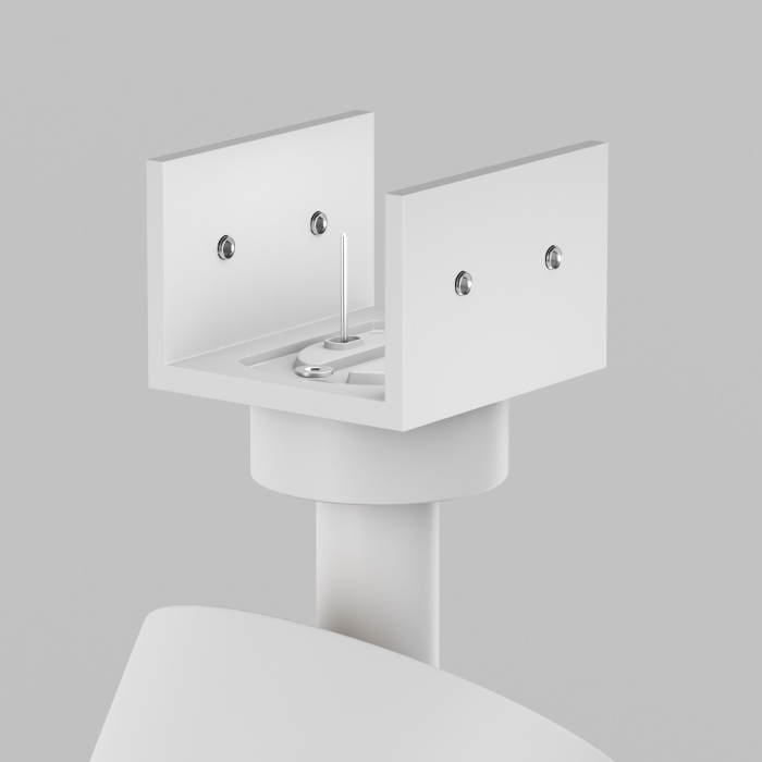 Трековый однофазный уличный светодиодный светильник Maytoni Elasity ip black O-TR01-1-S-16WW3K