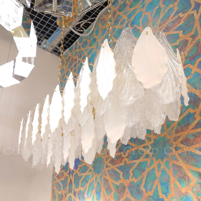 Люстра Cloyd SENEGAL-A C14 / L105 см - золото (арт.11191)