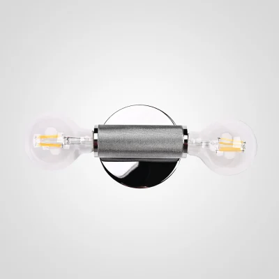Бра RH Utilitaire Inline Sconce Silver ImperiumLoft