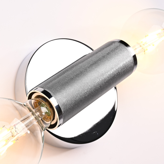 Бра RH Utilitaire Inline Sconce Silver ImperiumLoft