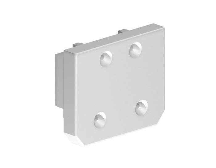 Заглушка демпферная для магнитного шинопровода Magnetic 48V в натяжной потолок (2шт) TRACK SYSTEM AMBRELLA LIGHT GL3609