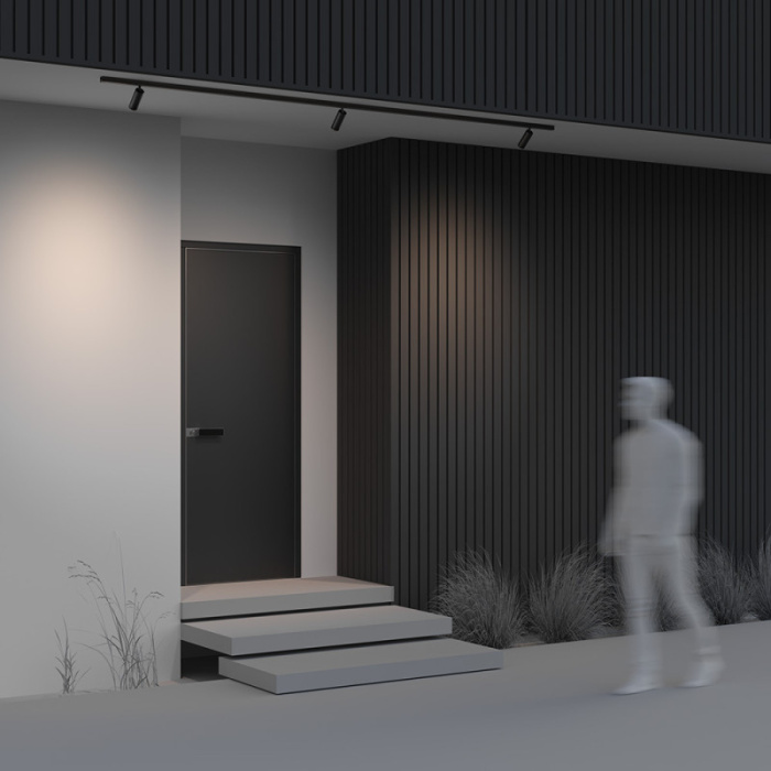 Трековый светильник FOCUS LED MAYTONI O-TR02-1-S-15WB3K