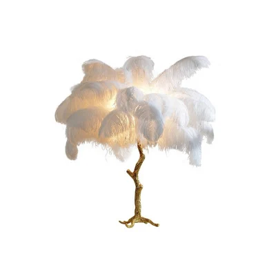Декоративная настольная лампа L&#039;Arte Luce Luxury Feather Lamp L03431.02