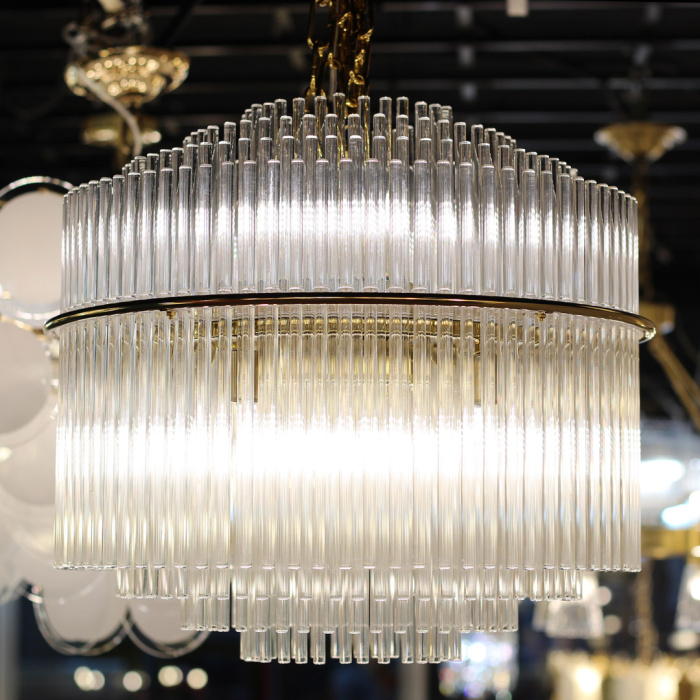 Люстра Cloyd VACOMBE-A C12 / Ø60 см - золото (арт.10508)