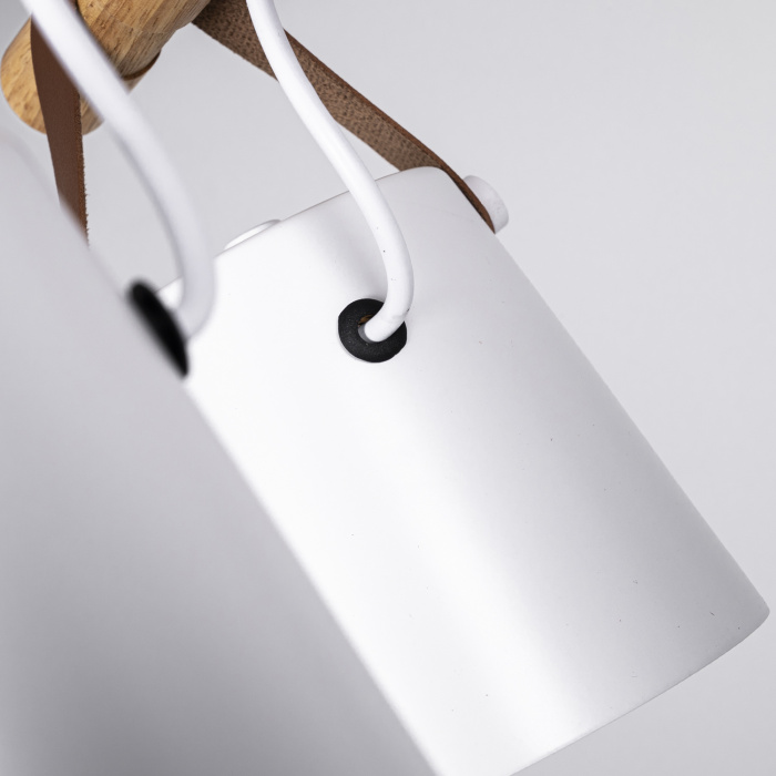 Люстра потолочная на штанге NATURA C4 white ImperiumLoft