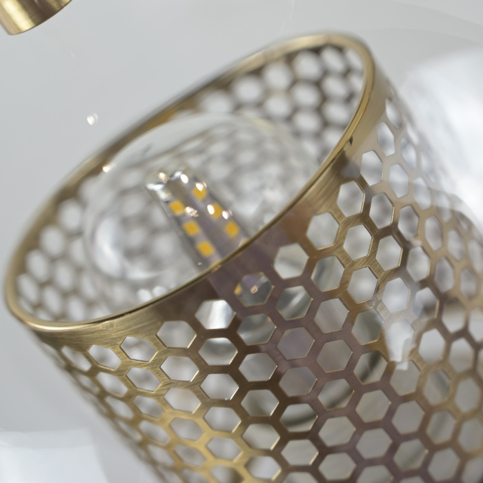 Настенный светильник CATCH WALL ball L55 brass ImperiumLoft