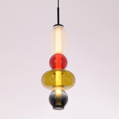 Подвесной светильник Cloyd SUPERNOVA-A P1 / выс. 55 см - черный (арт.11404)