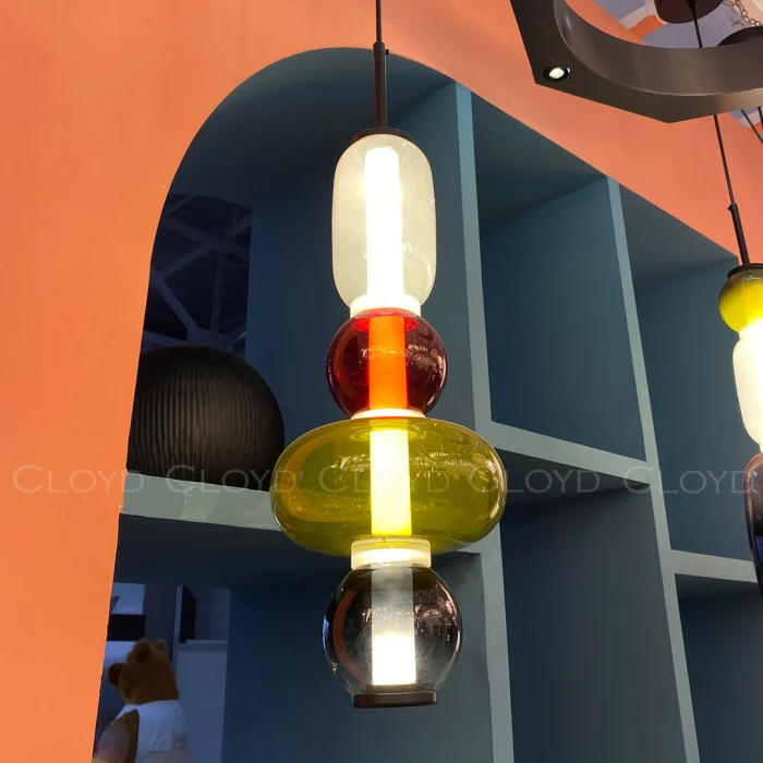 Подвесной светильник Cloyd SUPERNOVA-A P1 / выс. 55 см - черный (арт.11404)