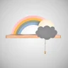 Настенный светильник ImperiumLoft Rainbow Kids 151333-26