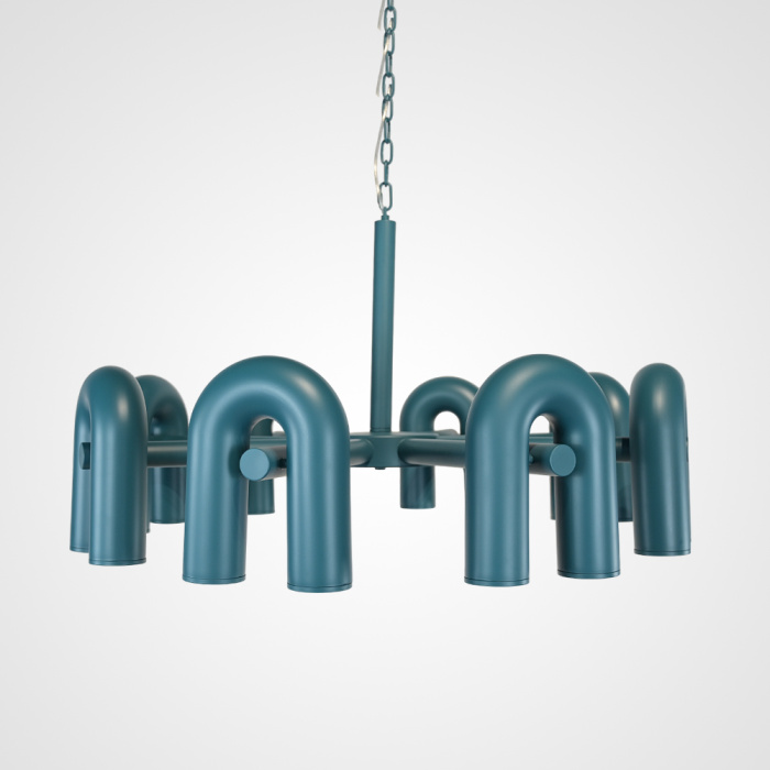 Подвесная люстра FANNY 16 Green ImperiumLoft