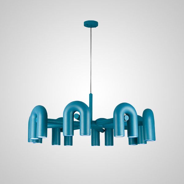 Подвесная люстра FANNY 16 Green ImperiumLoft