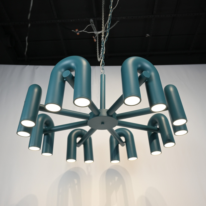 Подвесная люстра FANNY 16 Green ImperiumLoft