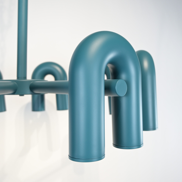 Подвесная люстра FANNY 16 Green ImperiumLoft