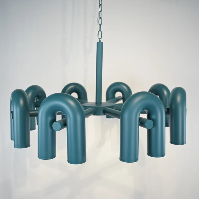 Подвесная люстра FANNY 16 Green ImperiumLoft