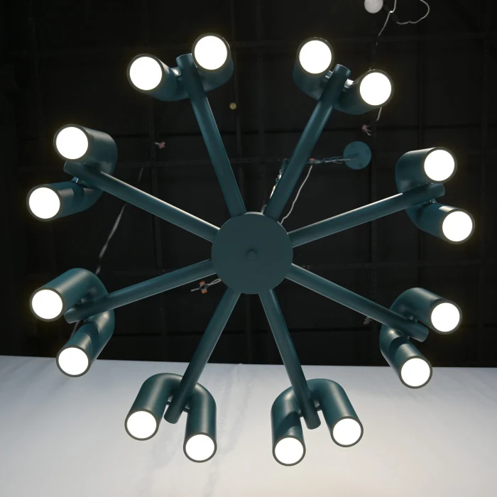 Подвесная люстра FANNY 16 Green ImperiumLoft