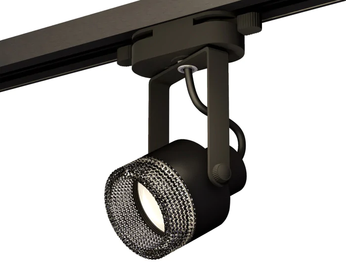 Комплект трекового однофазного светильника с композитным хрусталем Ambrella light XT6602061