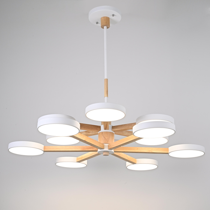 Подвесная люстра TURNA DBL L12 White ImperiumLoft