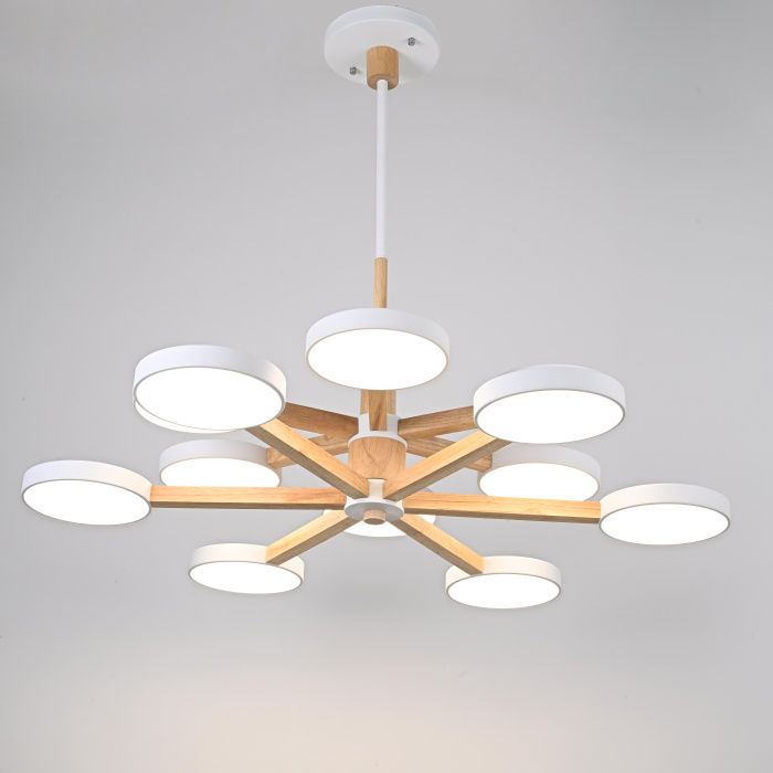 Подвесная люстра TURNA DBL L12 White ImperiumLoft