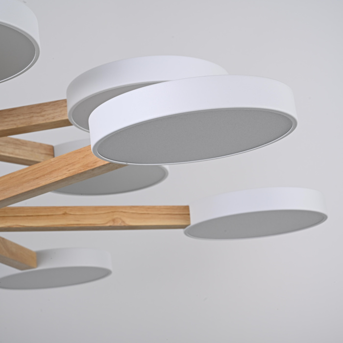 Подвесная люстра TURNA DBL L12 White ImperiumLoft