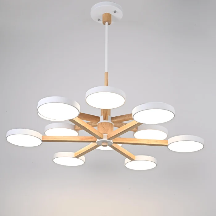 Подвесная люстра TURNA DBL L12 White ImperiumLoft