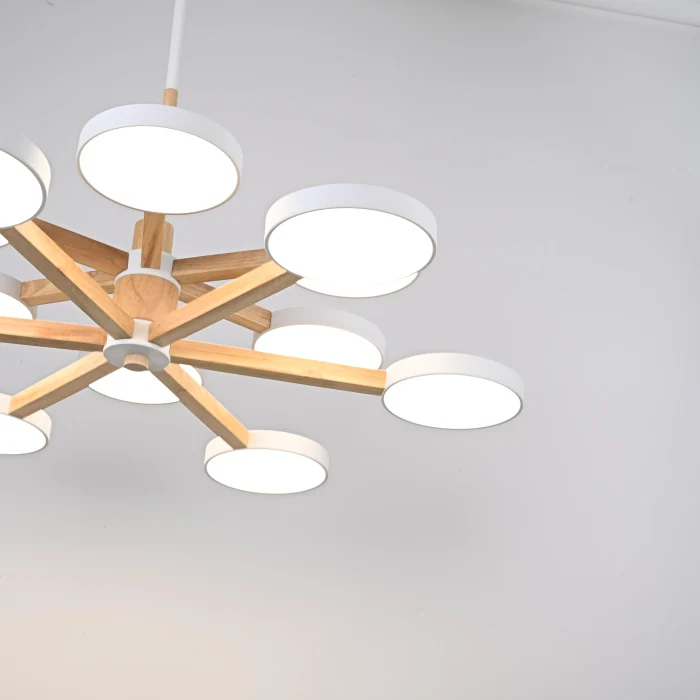 Подвесная люстра TURNA DBL L12 White ImperiumLoft