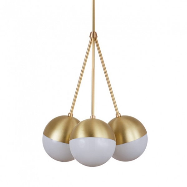 Подвесной светильник Copper Light Chandelier 3 ImperiumLoft