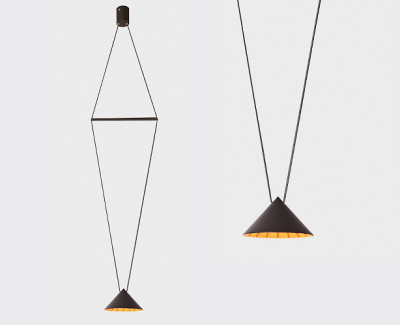 Светильник подвесной Italline IT03-1430 black/orange
