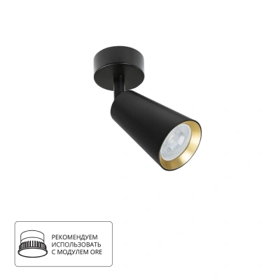 Спот Arte Lamp CINTURA A2353PL-1BK