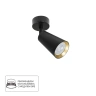 Спот Arte Lamp CINTURA A2353PL-1BK
