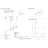 Светильник подвесной Crystal Lux CLT 027C4 L1000 BL