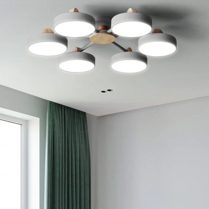 Потолочная люстра MOVE 8 Green ImperiumLoft