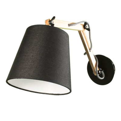 Настенный светильник Arte Lamp Pinoccio A5700AP-1BK