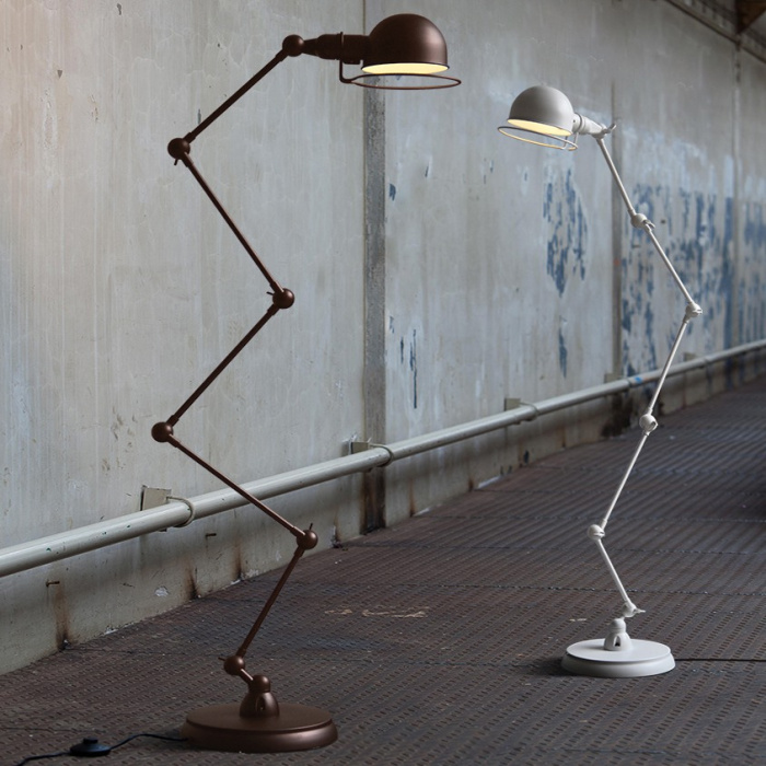 Торшер VIKNING белый ImperiumLoft