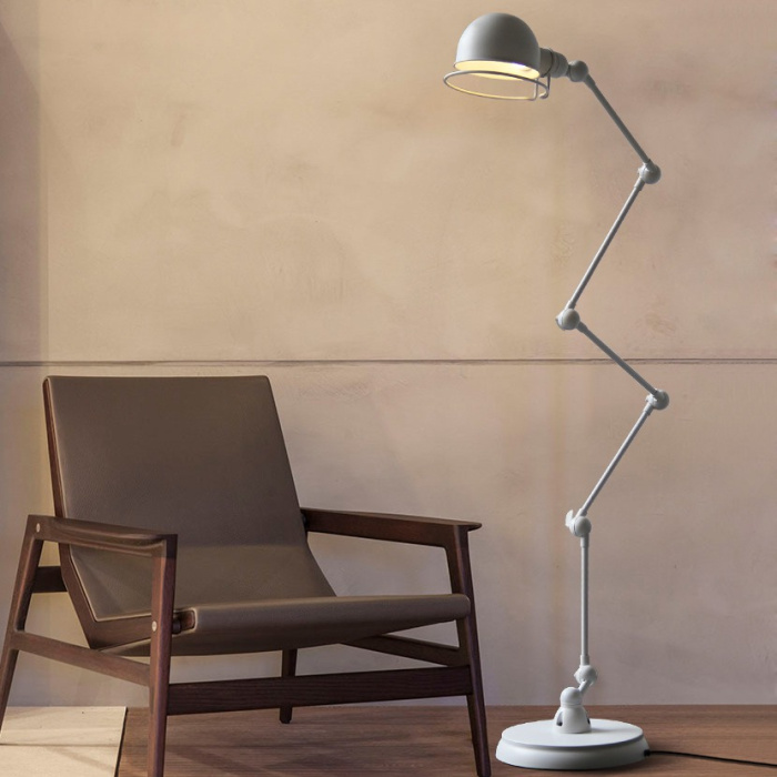 Торшер VIKNING белый ImperiumLoft