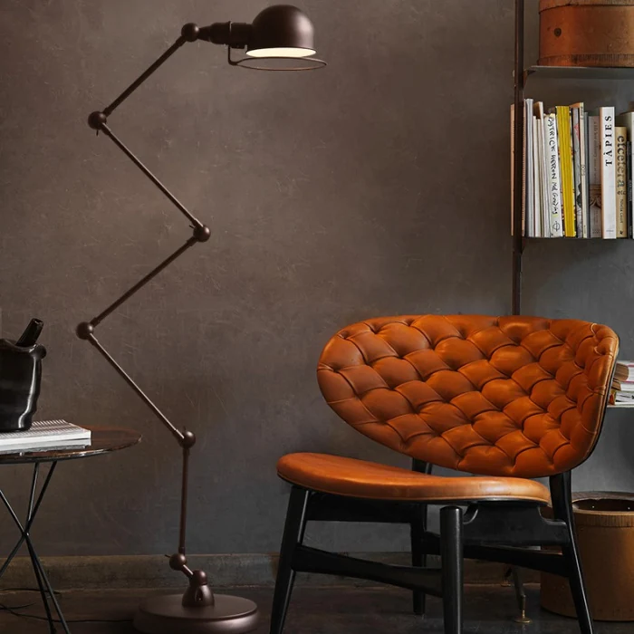 Торшер VIKNING белый ImperiumLoft