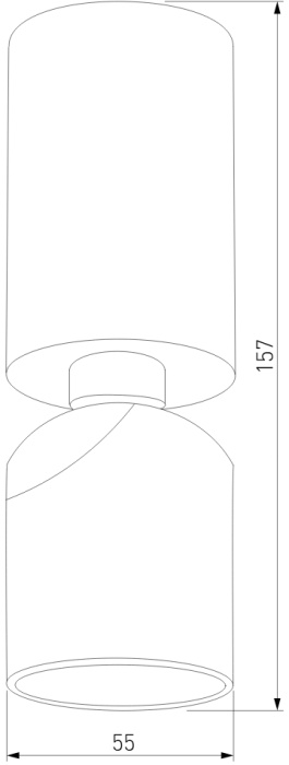 Накладной спот Elektrostandard Spot 4690389204302