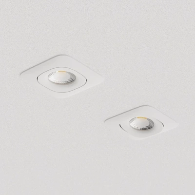 Встраиваемый поворотный светильник Ledron AO1501007 White