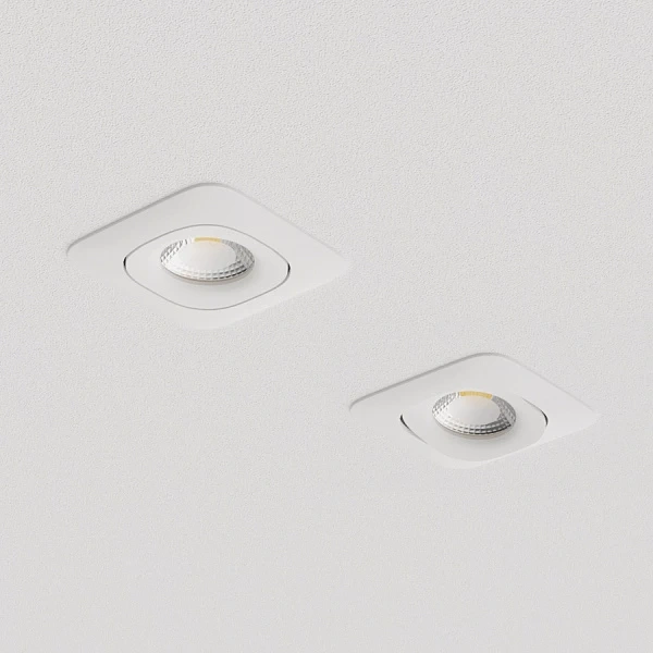 Встраиваемый поворотный светильник Ledron AO1501007 White