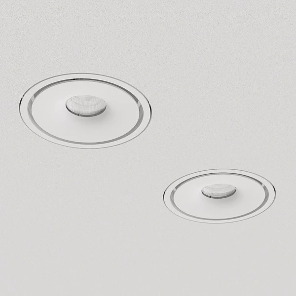 Встраиваемый поворотный светильник Ledron ORBITA STRONG White