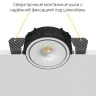 Встраиваемый поворотный светильник Ledron ORBITA STRONG White